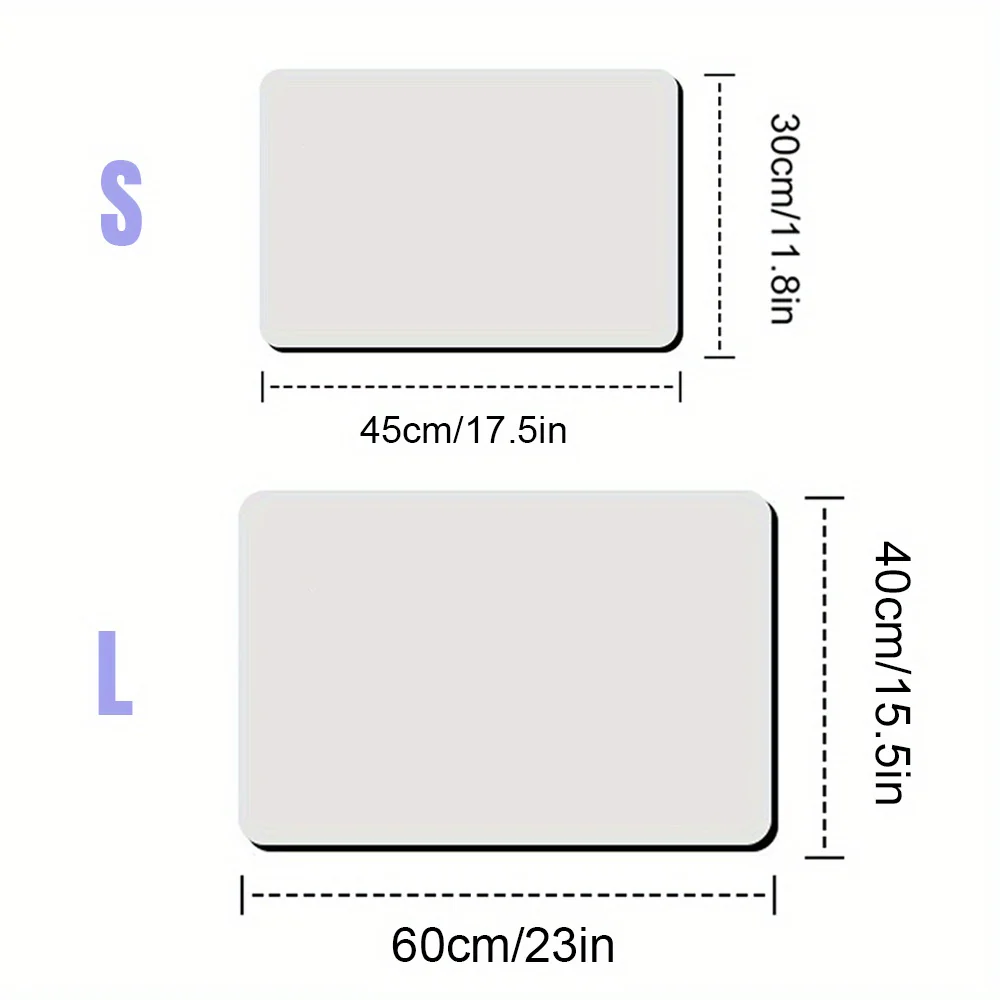 Personalized Super Absorbent Dog Food Mat with Name - Customizable Pet Placemat, Rubber & Diatom Mud Material, Ideal for Dogs, Dog Food Mat | Custom Placemat | Rubber Mud Ma